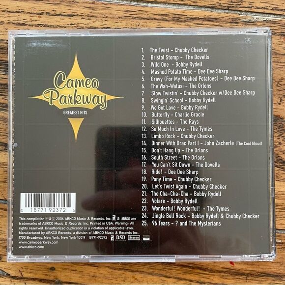 3 for $15 || CD “Cameo Parkway” The Greatest Hits 25 Original Hits Compilation - Picture 5 of 6